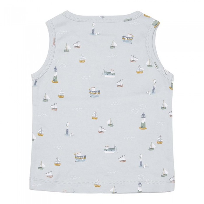Maiou  din bumbac organic - Sailor Bay Blue - Little Dutch