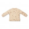 Pijama cu maneca lunga din bumbac organic pentru copii - CHRISTMAS - Little Dutch