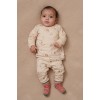 Pijama cu maneca lunga din bumbac organic pentru copii - CHRISTMAS - Little Dutch
