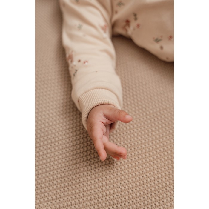 Pijama cu maneca lunga din bumbac organic pentru copii - CHRISTMAS - Little Dutch