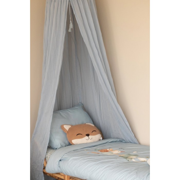 Perna decorativa din tricot de bumbac organic - Fox - Forest Friends - Little Dutch