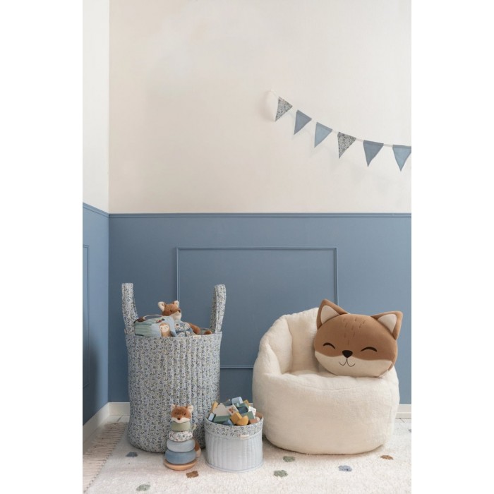 Perna decorativa din tricot de bumbac organic - Fox - Forest Friends - Little Dutch