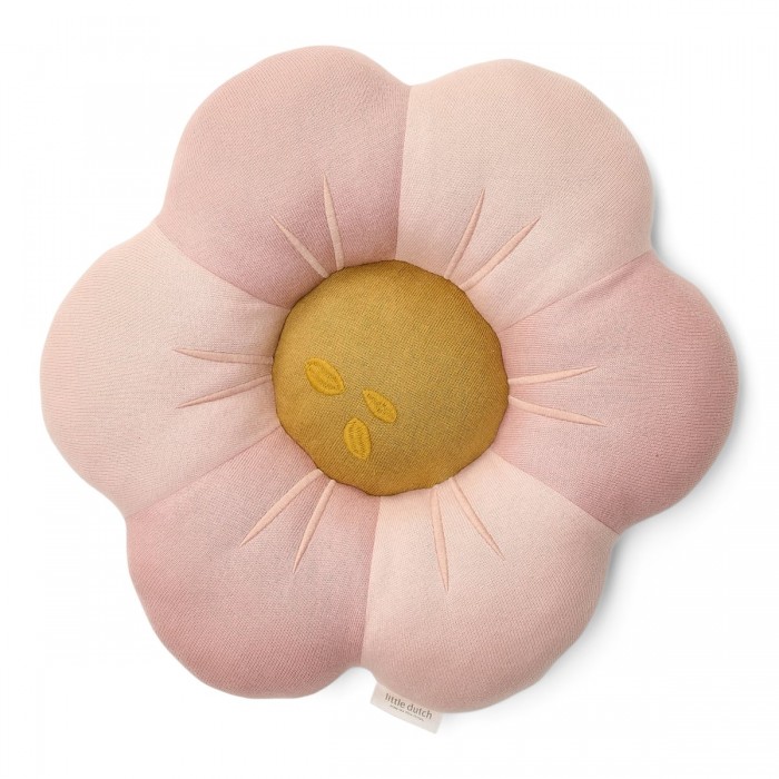 Perna decorativa din tricot de bumbac organic - Flower - Fairy Garden - Little Dutch