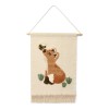 Poster tesut din bumbac organic pentru camera copilului - Fox - Forest Friends - Little Dutch