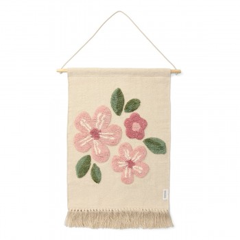 Poster tesut din bumbac organic pentru camera copilului - Flower - Fairy Garden - Little Dutch Poster tesut din bumbac organic pentru camera copilului - Flower - Fairy Garden - Little Dutch