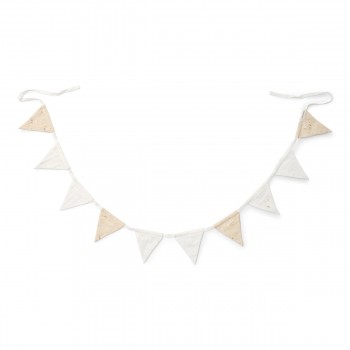 Ghirlanda din bumbac organic pentru camera copilului - 200 cm - Little Goose - Newborn Naturals - Little Dutch Ghirlanda din bumbac organic pentru camera copilului - 200 cm - Little Goose - Newborn Naturals - Little Dutch