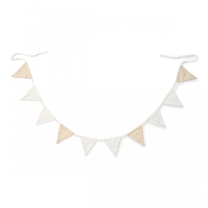 Ghirlanda din bumbac organic pentru camera copilului - 200 cm - Little Goose - Newborn Naturals - Little Dutch Ghirlanda din bumbac organic pentru camera copilului - 200 cm - Little Goose - Newborn Naturals - Little Dutch