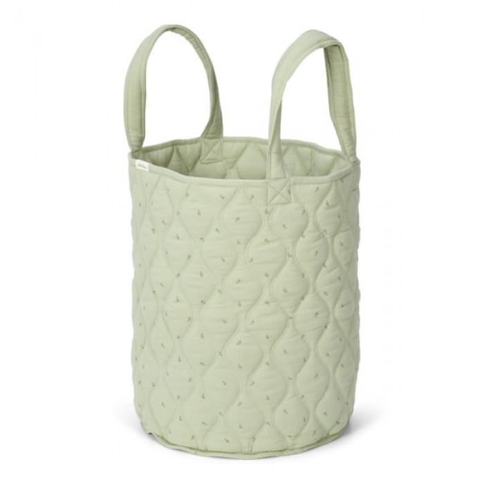 Cos de depozitare din bumbac organic pentru camera copilului - 35x45 cm - Pure Sage - Little Dutch Cos de depozitare din bumbac organic pentru camera copilului - 35x45 cm - Pure Sage - Little Dutch
