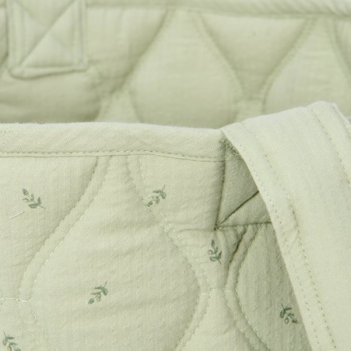 Cos de depozitare din bumbac organic pentru camera copilului - 35x45 cm - Pure Sage - Little Dutch Cos de depozitare din bumbac organic pentru camera copilului - 35x45 cm - Pure Sage - Little Dutch