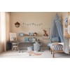 Cos de depozitare din bumbac organic pentru camera copilului - 35x45 cm - Forest Adventures - Little Dutch