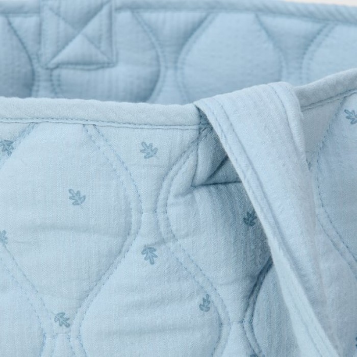 Cos de depozitare din bumbac organic pentru camera copilului - 35x45 cm - Pure Denim Blue - Little Dutch Cos de depozitare din bumbac organic pentru camera copilului - 35x45 cm - Pure Denim Blue - Little Dutch