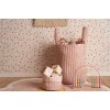 Cos de depozitare din bumbac organic pentru camera copilului - 35x45 cm - Fairy Floral - Little Dutch