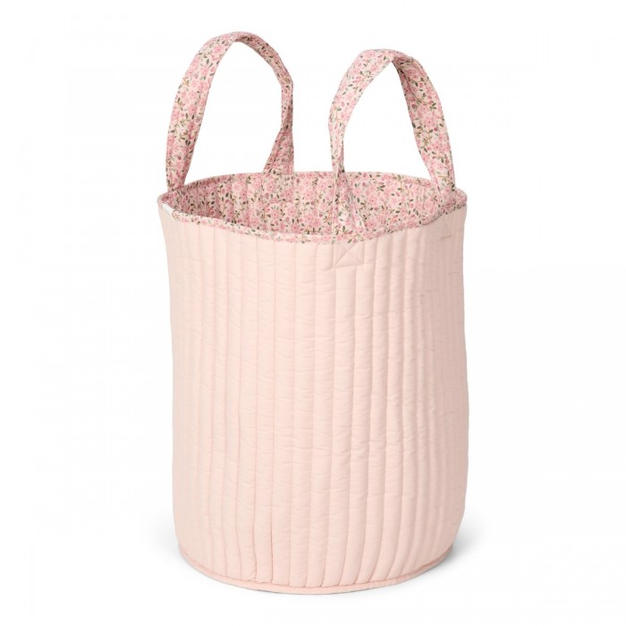Cos de depozitare din bumbac organic pentru camera copilului - 35x45 cm - Fairy Floral - Little Dutch