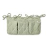 Organizator din bumbac organic pentru patut - Pure Sage - Little Dutch