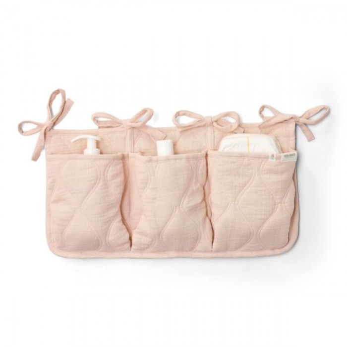 Organizator din bumbac organic pentru patut - Pure Blossom - Little Dutch Organizator din bumbac organic pentru patut - Pure Blossom - Little Dutch