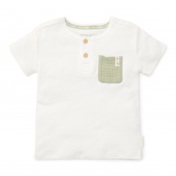 Tricou din bumbac organic - Off White Farm Life - Little Dutch Tricou din bumbac organic - Off White Farm Life - Little Dutch