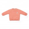 Bluza cu maneca lunga din bumbac organic- Little Farmer Red - Little Dutch