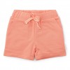 Pantaloni scurti din bumbac organic- Little Farmer Red - Little Dutch