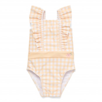 Costum de baie intreg fara maneci cu protectie UV 50+ - Sunshine Checks - Little Dutch Costum de baie intreg fara maneci cu protectie UV 50+ - Sunshine Checks - Little Dutch