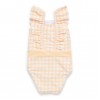 Costum de baie intreg fara maneci cu protectie UV 50+ - Sunshine Checks - Little Dutch