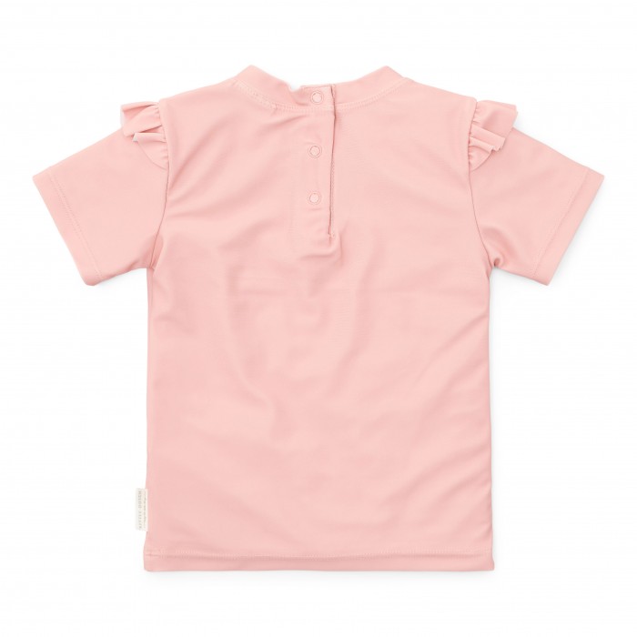 Tricou cu protectie UV 50+ - Seahorse Pink - Little Dutch