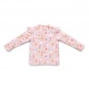 Bluza cu maneca lunga cu protectie UV 50+ - Ocean Dreams Pink - Little Dutch