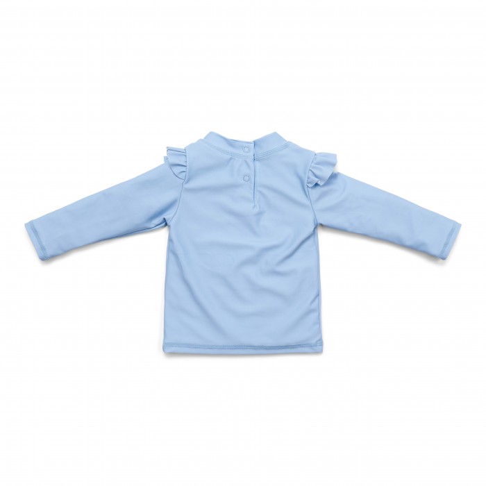 Bluza cu maneca lunga cu protectie UV 50+ - Daisies Blue - Little Dutch