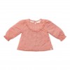 Bluzita cu maneci bufante - Warm Rose - Little Farm - Little Dutch