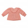 Bluzita cu maneci bufante - Warm Rose - Little Farm - Little Dutch