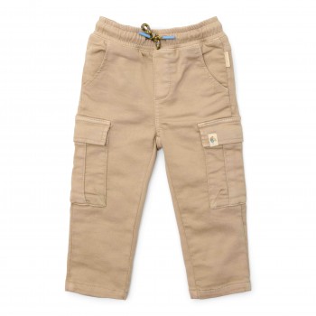 Pantaloni din bumbac - Sand - Little Farm - Little Dutch Pantaloni din bumbac - Sand - Little Farm - Little Dutch