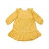 Rochita cu maneca lunga - Warm Yellow Blooming Flowe - Little Farm - Little Dutch