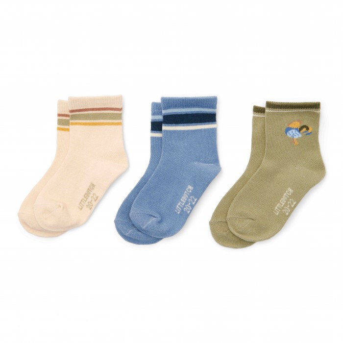 Sosete - set 3 perechi - Multi boys - Little Dutch