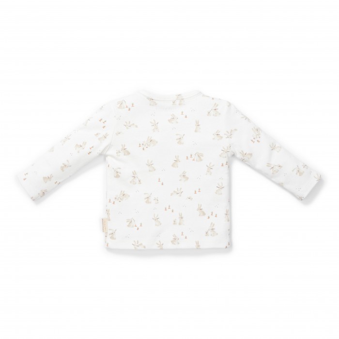Bluza cu maneca lunga din bumbac organic - Baby Bunny - Little Dutch