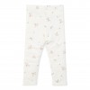 Pantaloni cu print complet din bumbac organic - Baby Bunny - Little Dutch