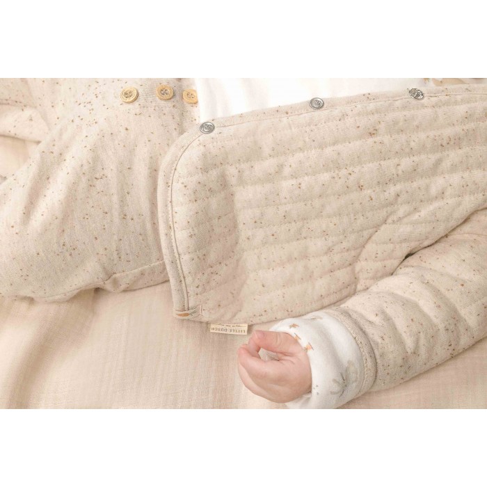 Pantaloni din bumbac organic - Nappy Sand - Little Dutch