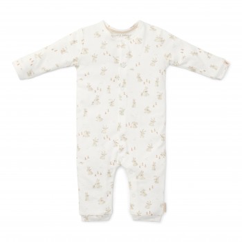 Salopeta din bumbac organic print complet - Baby Bunny - Little Dutch Salopeta din bumbac organic print complet - Baby Bunny - Little Dutch