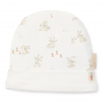 Caciulita din bumbac organic pentru bebelusi - Baby Bunny - Little Dutch