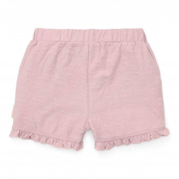 Pantaloni scurti din bumbac organic - Liliac - Fairy Garden - Little Dutch