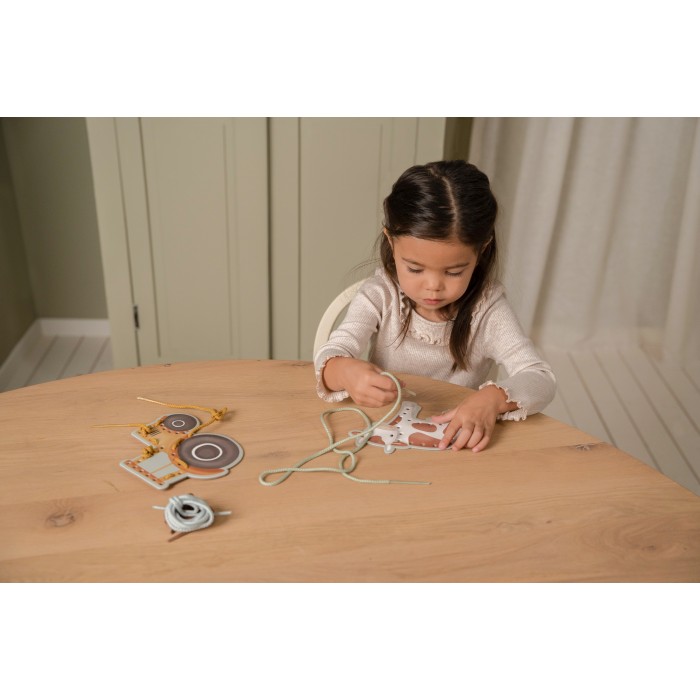 Set de cartonase cu snur - Little Farm - Little Dutch