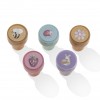 Stampile cu tus pentru copii - Fairy Garden - Little Dutch