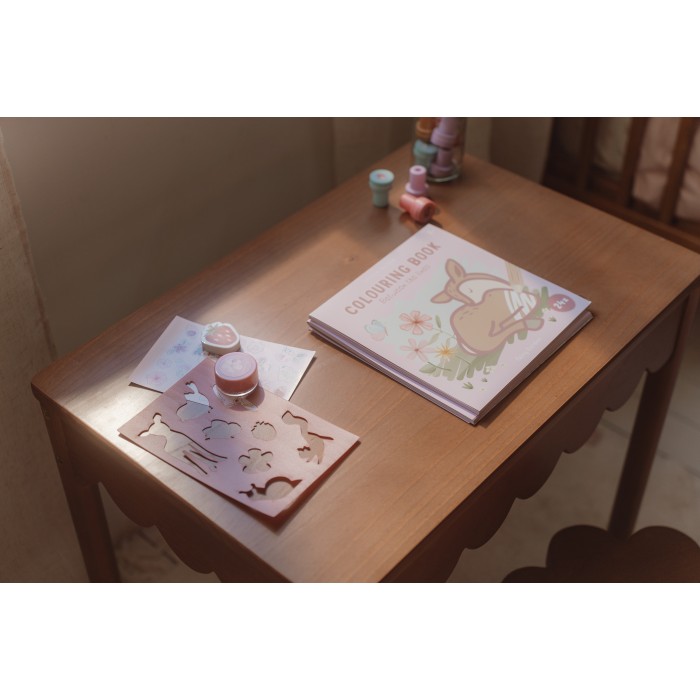 Stampile cu tus pentru copii - Fairy Garden - Little Dutch