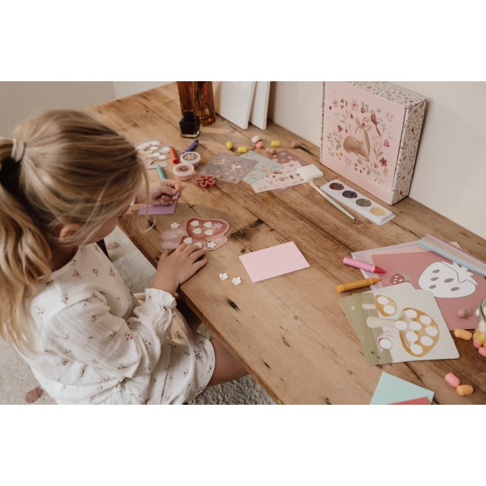 Cutie cu activitati creative XL - Fairy Garden - Little Dutch