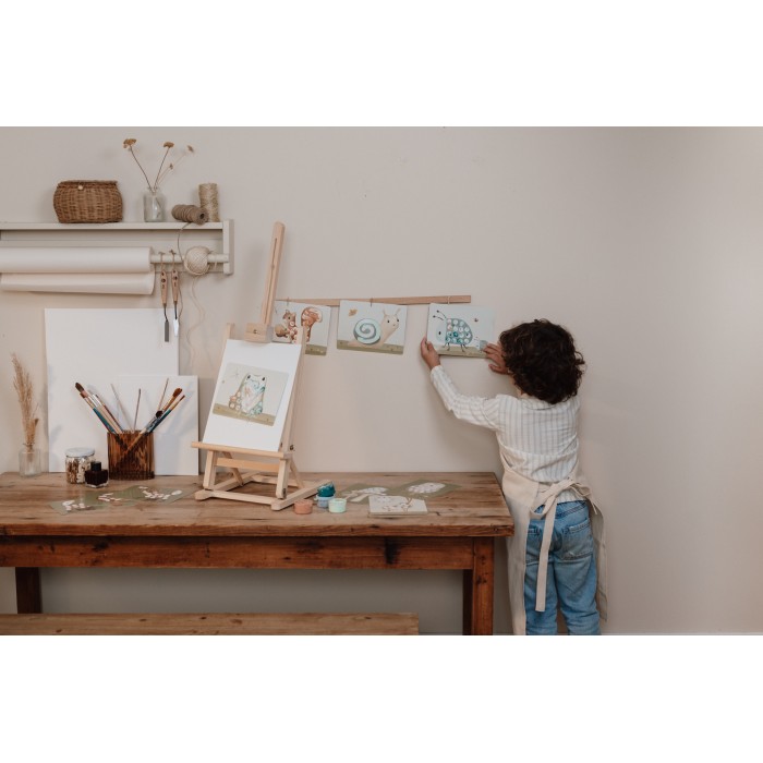 Carte pentru pictat cu degetele - Forest Friends - Little Dutch