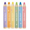 Creioane colorate 6 culori ROSA - Little Dutch