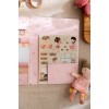 Set de autocolante reutilizabile - ROSA - Little Dutch