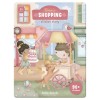 Set de autocolante reutilizabile - ROSA - Little Dutch