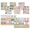 Set de autocolante reutilizabile - ROSA - Little Dutch