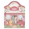 Set de autocolante 3D reutilizabile - Rosa - Little Dutch