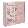 Cutie cu activitati creative XL - Rosa - Little Dutch