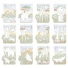 Carte de colorat - Rosa - Safari Friends - Little Dutch
